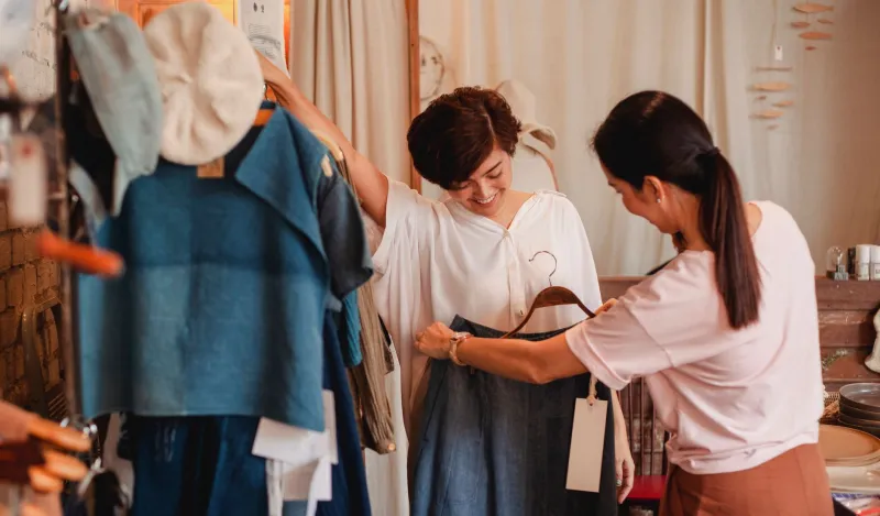 What Happens When You Raid a Friend's Closet Who Dresses Nothing Like You